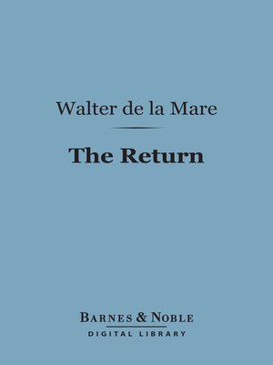 cover image of The Return (Barnes & Noble Digital Library)
